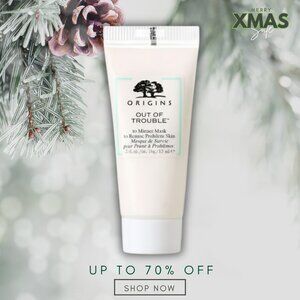 ORIGINS Out Of Trouble 10 Minute Moisture Mask  0.5 OZ